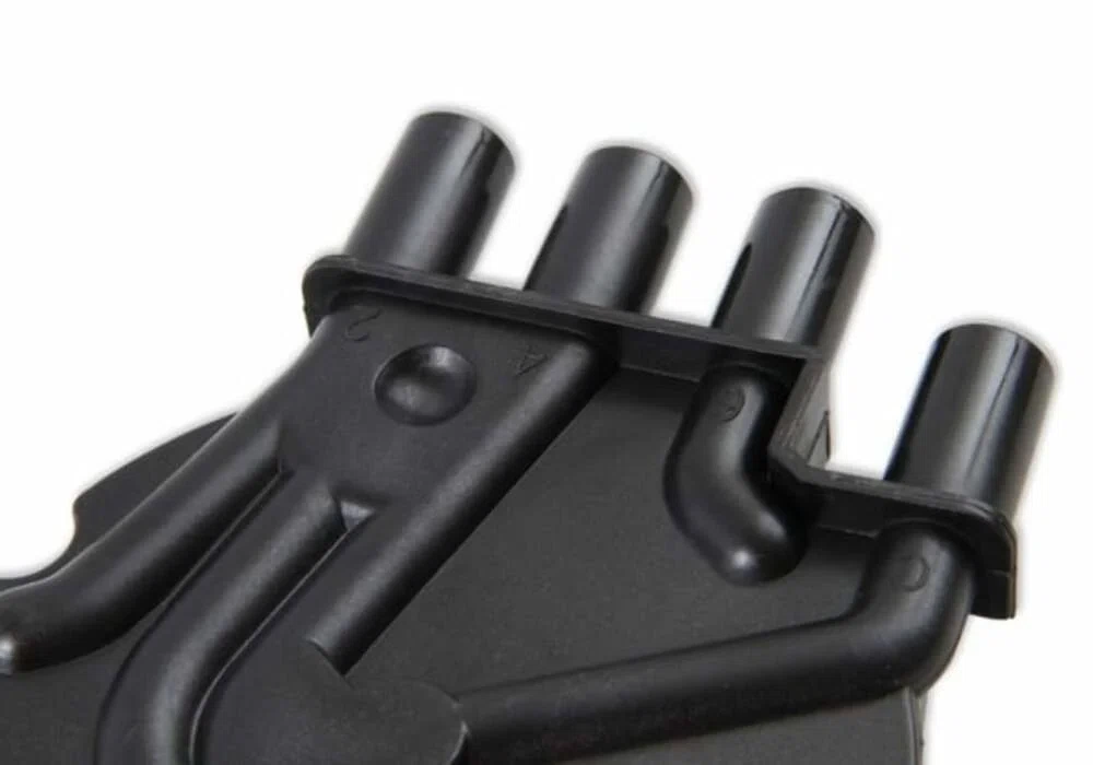 Distributor Cap - Chevy _ GMC Vortec - V6 - Socket Style - Crab - Black - 120142
